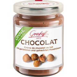 Продуктови Категории Шоколади Grashoff Белгийски течен шоколад с лешници 235 гр